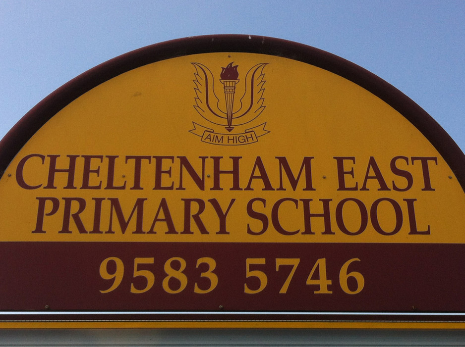 Cheltenham East Primary School Pic 1 - Sign at Cheltenham East Primary School