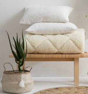 Ecodownunder Pic 4 - Australian made wool underlays mattress toppers mattress protectors and pillows