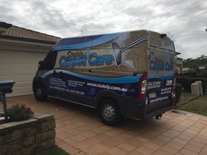 Stately Carpet Care Pic 4 - Our van you will see driving around Brisbane