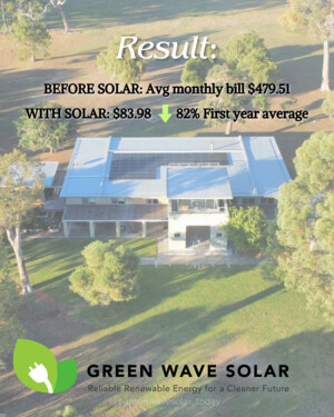 Green Wave Solar Pic 2 - Green Wave Solar Recent Install Results