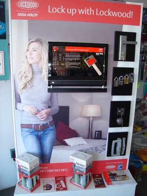 Gisborne & Hume Locksmiths Pic 4 - Lockwood product information touch screen