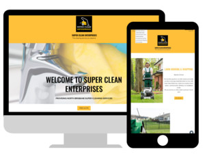 Carla Co. Services Pic 3 - Local Cleaning Company Website Design Using Wix Website Builder Home page preview desktop and mobile friendly