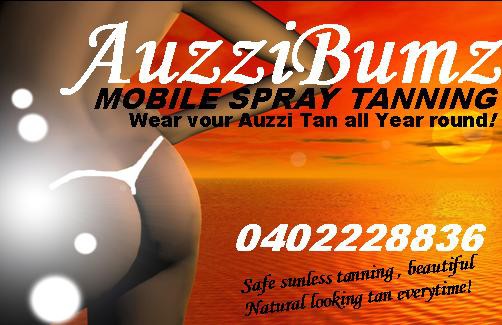 AuzziBumz Mobile Spray Tan Pic 1 - auzzibumz mobile spray tanning