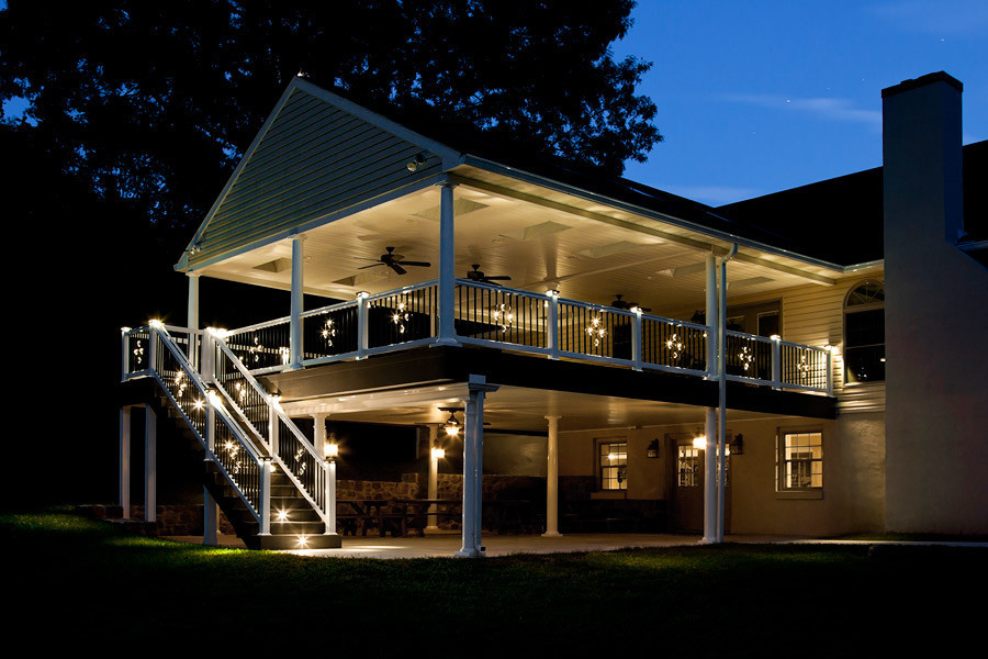 Vivid Lighting and Living Pic 1 - Outdoor Deck Lighting