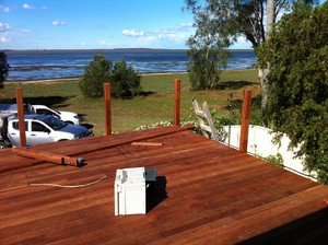 Sky Build Constructions Pic 4 - Merbau Deck Central Coast