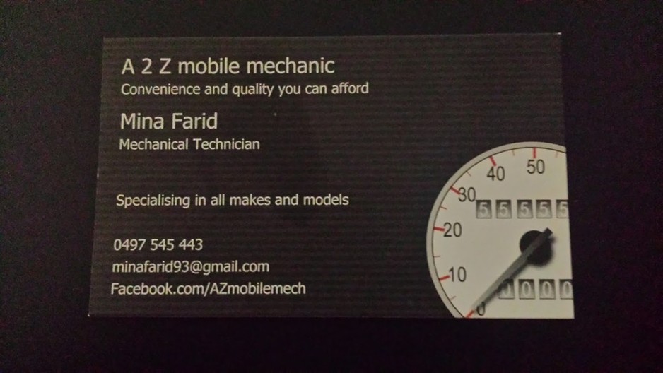 A2Z Mobile Mechanics Pic 1