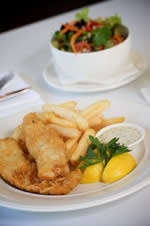 Finz Seafood Restaurant Pic 3 - takeaway fish chips