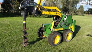 Kickass Kangas Pic 5 - 300ml Auger for post hole digging Kanga Hire West Pinjarra