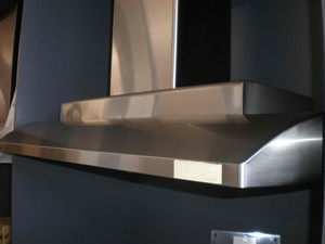 Rangehoods Plus Pic 4 - Goldenhood RA1220 1200mm BBQ Self Cleaning Island Canopy Rangehood EX DISPLAY