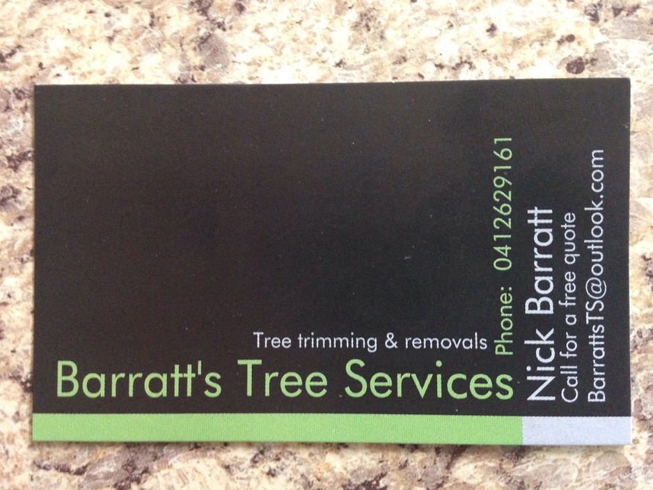 Barratt's Tree Services Pic 1