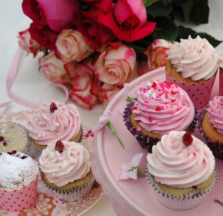 BakingBird Pic 1 - Our bestseller raspberry white chocolate cupcakes