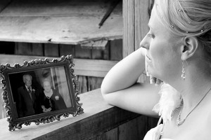 Photography by Delcia Pic 3 - Bride Remembering her grandparents who couldnt be with her on her special wedding day