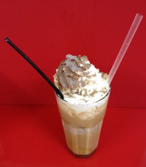 The Hope Valley Diner Pic 4 - OUR VERY POPULAR ICED COFFEE WITH WHIPPED CREAM