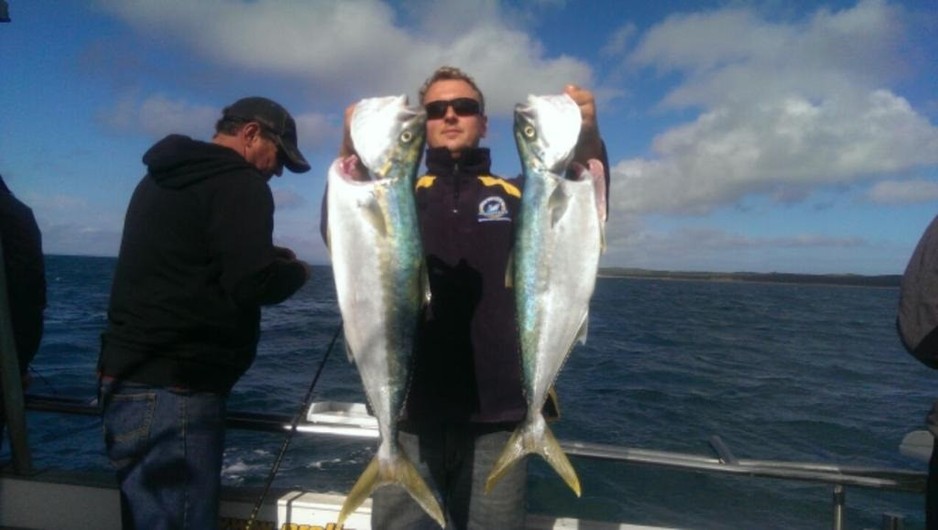 Proline Fishing Charters Pic 1 - Kingies in Port Phillip Heads