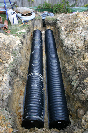 Peter Hayes Plumbing Services Pic 2 - stormwater absorption trench