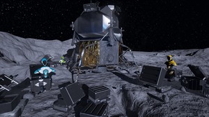 Virtual Room Pic 3 - Virtual Room on the moon