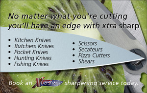 Xtra Sharp Pic 5 - Knife Sharpening Service