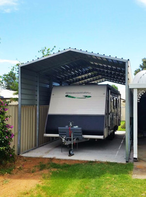 Portable Sheds Victoria Pic 2 - Caravan Shelter