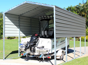 Portable Sheds Victoria Pic 3 - Boat Shelter