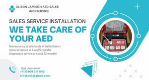 Alison Jamison AED Sales and Service Pic 4 - We take care of your AED From the sale installation aftersales support and servicing using our latest technology that can determine the life of your battery and AED shock output Contact us today