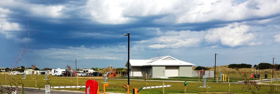 Seaspray Caravan Park Pic 1 - New Amenities Blocks