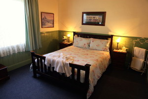 Isabella At Kyneton Pic 4 - One of our Queen bedrooms Quality linen and towels and robes in 3 sizes