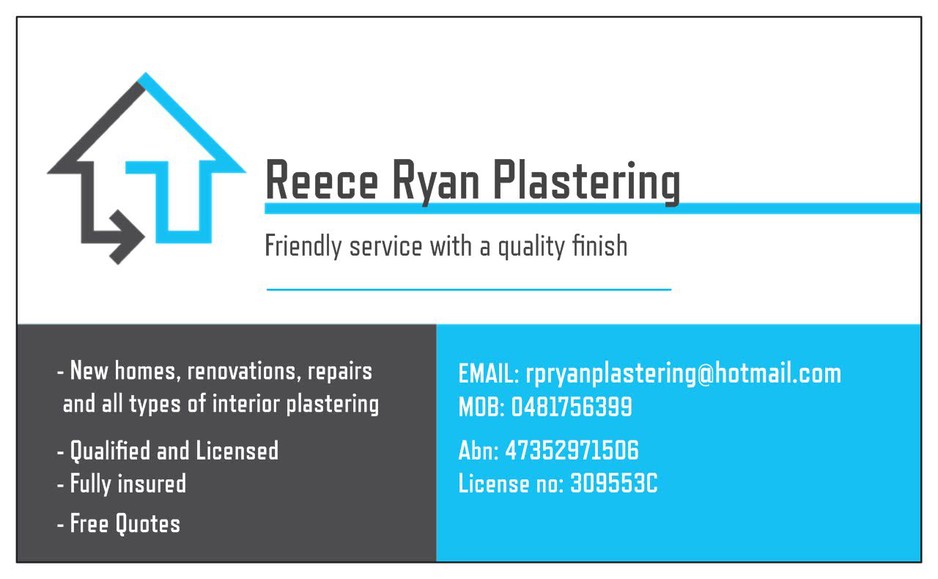 Reece Ryan Plastering Pic 1