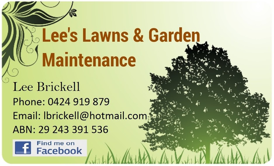 Lee's Lawns & Garden Maintenance Pic 1