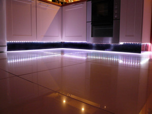 A to Z Services Pic 5 - LED feature lighting around the home looks great and saves on energy costs