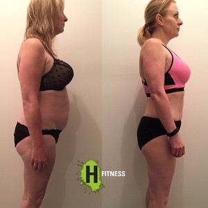 Hanley's Fitness Pic 4 - Before and After photos weight loss Transformation Challenge Mornington