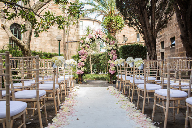 Divine Events Pic 1 - Elegant outdoor wedding ceremony