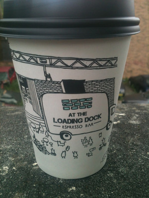 At the Loading Dock Pic 2 - Take away Coffee