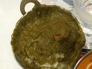 Desi Tandoori Bite Pic 3 - Spinach curry