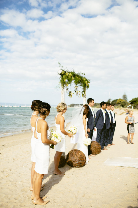 Shannon McGregor - Civil Marriage Celebrant Pic 1 - Sorrento Beach Wedding Shannon McGregor Cloud9 Celebrations Young Melbourne Celebrant