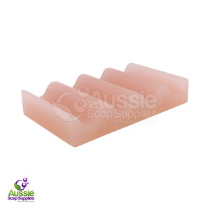 Aussie Soap Supplies Pic 2 - Blush Pink Soap Dish