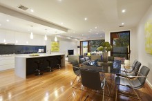 Choices Flooring Moorabbin Pic 4 - Townhouse kitchenentertaining area