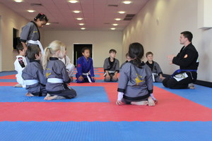 Wilkes Martial Arts and Fitness Academy Pic 4 - Kids developing listening skills in Brazilian jiujitsu classes