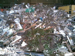 Going Rubbish Gone Pic 3 - what your rubbish looks like at the tip