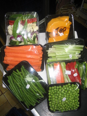 East Killara Fruit Market Pic 2 - An assorted selection of stir fry and sliced veggies