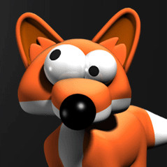 Crazy Fox Animation Pic 1 - the fox be crazy