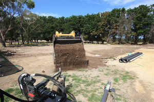 Reseedmylawn.com.au Pic 5 - Lawn renovation from major earthworks