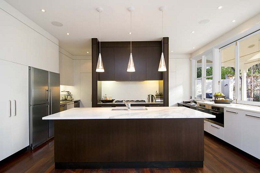 Linchpin Constructions Pty Ltd Pic 1 - Modern custom kitchen in a heritage renovation