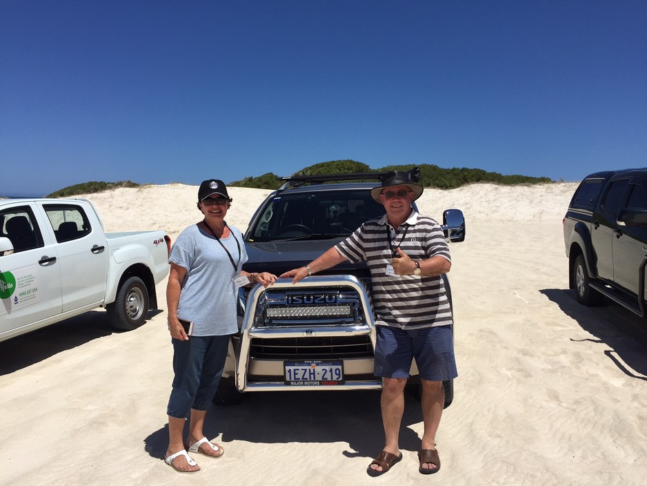 Australian National 4WD Council Pic 1 - Isuzu iVenture Club day out Lancelin WA Jan 2017