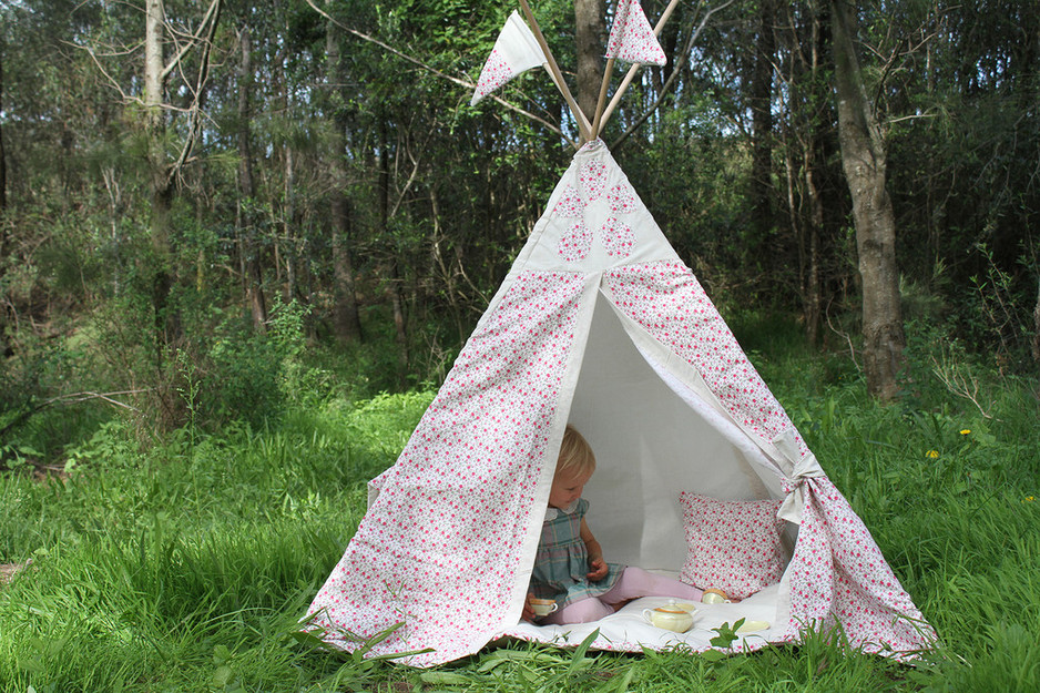 Sparrow Blue Design Pic 1 - Customisable Teepee are in the shop From 50