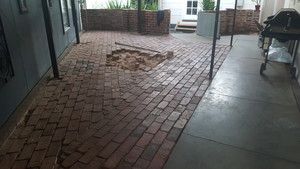 Mr Fix-It Sunraysia Pic 2 - Paving before