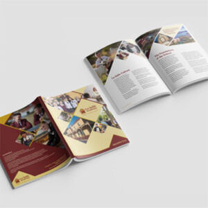 Central West Graphic Design Pic 5 - School prospectus published for La Salle Academy Lithgow