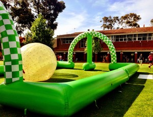 Monsterball Amusements & Hire Pic 2 - Monsterball Zorbing Arena