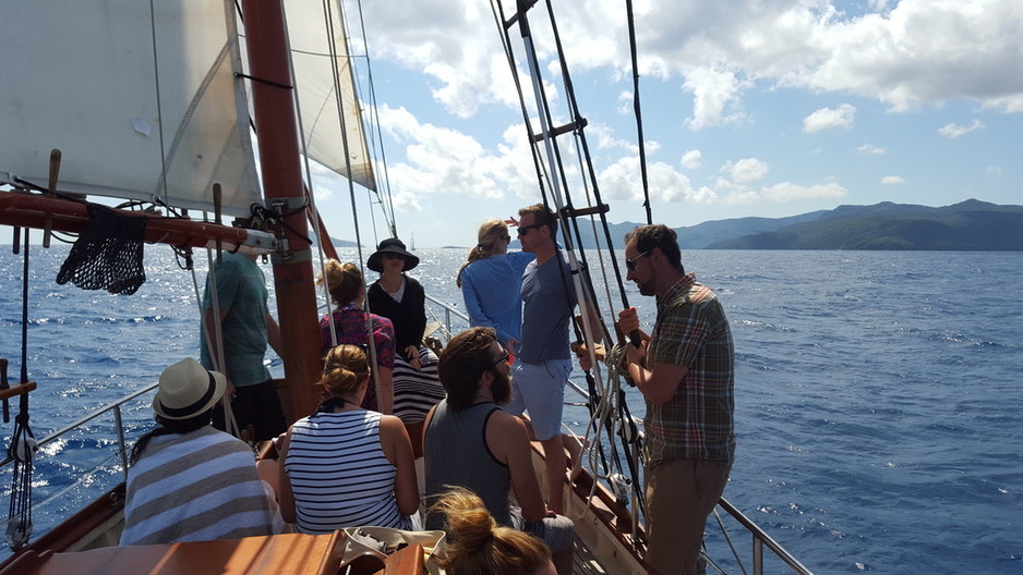 Providence Sailing Pic 1 - Jump on board our tallship and see the Whitsundays the way they are meant to be seen