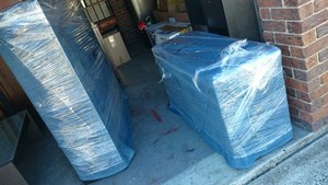 Kings Removals Hervey Bay Pic 2 - All of your belongings are wrapped and industrially shrink wrapped