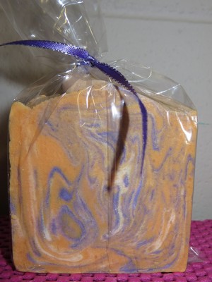 Soaptime Bakery Pic 2 - Goats Milk Freesia Lavender and Gardenia Scented with FreesiaLavender and Gardenia Fragrance Oils